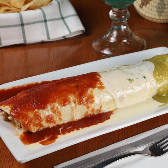 Burrito Bandera.
