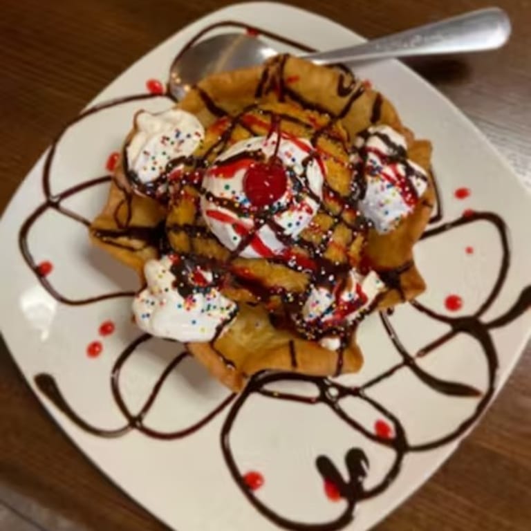 Indulge in Crispy Fried Ice Cream