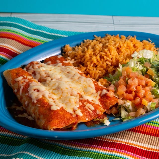 Shrimp Enchiladas.