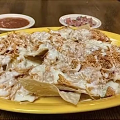 Chicken Nachos.