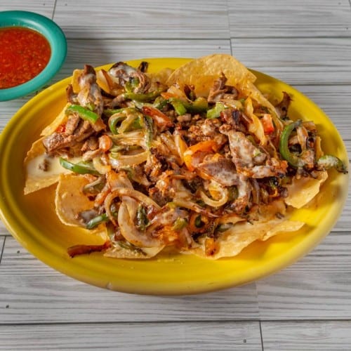 Fajita Nachos.