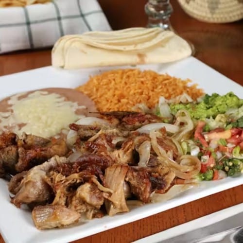 Carnitas Dinner.