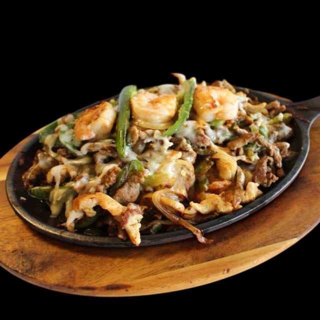 Fajitas Volcan.