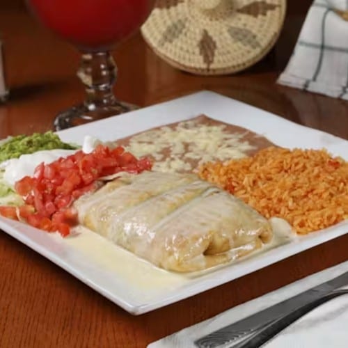 Shrimp Chimichanga.