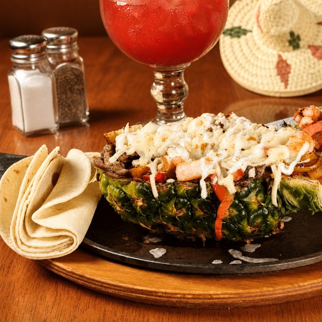 Pineapple Fajitas.