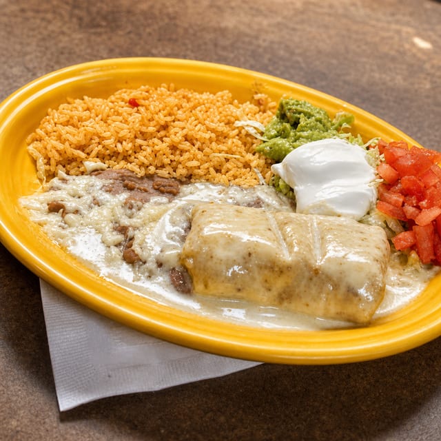 Lunch Chimichanga.