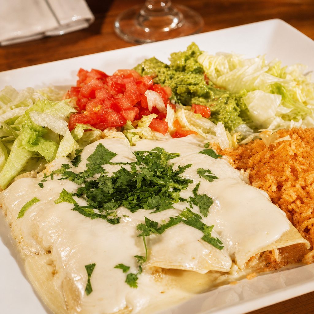 Popeye Enchiladas.