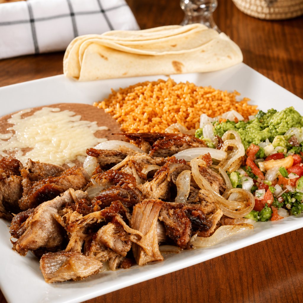 Carnitas Dinner.
