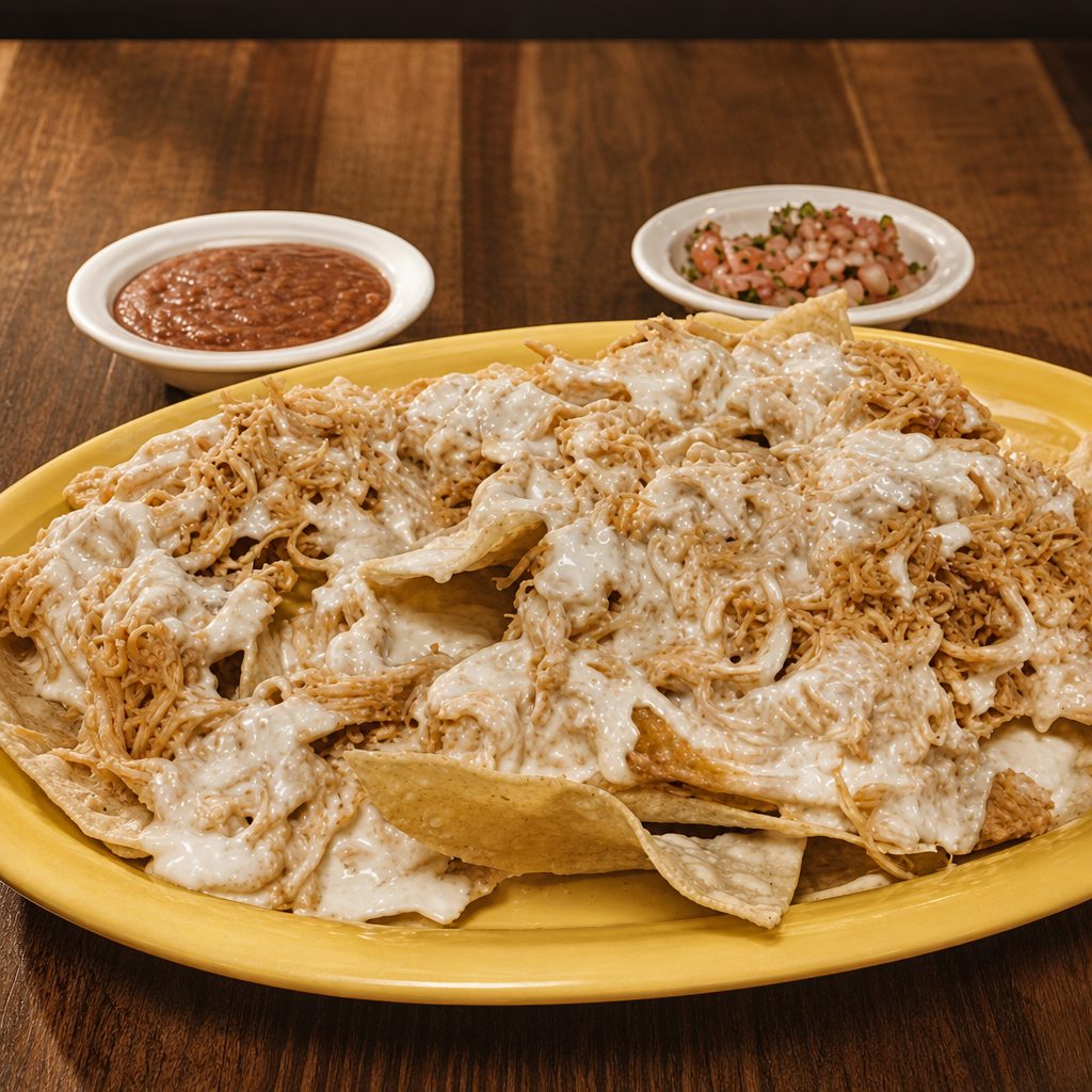Chicken Nachos.