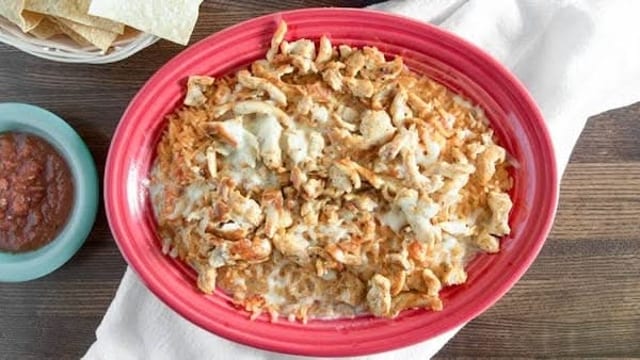 Kid's Pollo Cheese Dip.